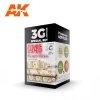 AK Interactive AK11669 3G 1946 PANZER COLORS 4x17 ml